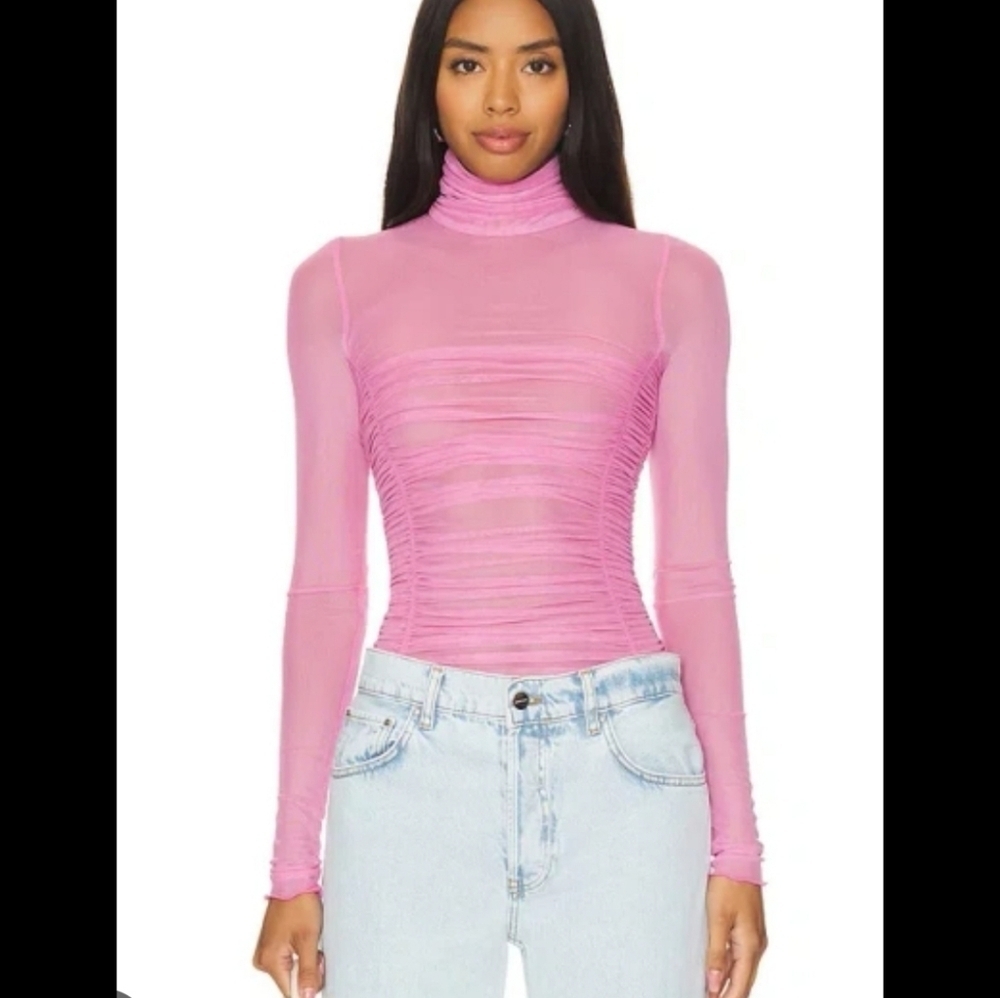 Free People Intimately Under It All Bodysuit / Pink / S - Picture 4 of 8